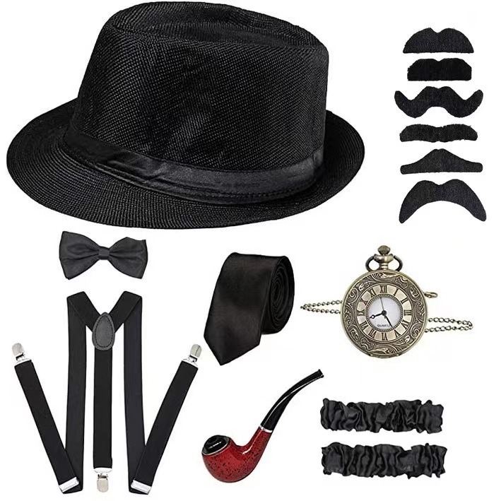1920S Mens Gatsby Gangster Cos - Men'S Accessories In The 1920S review and price