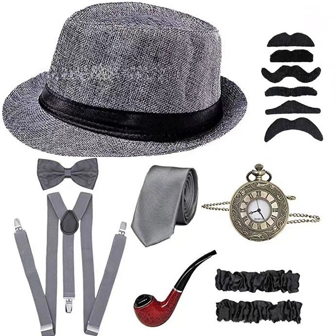 1920S Mens Gatsby Gangster Cos - Men'S Accessories In The 1920S review and price