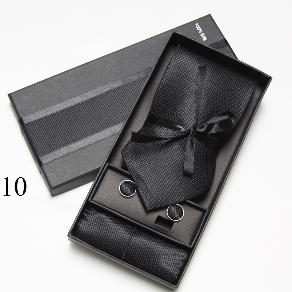 Solid Neck Tie Set Box Cufflin - Neck Tie Set Box review and price