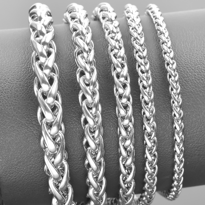 Width 3/4/5/6/7mm Stainless St - Men Accessories Neck Chain review and price