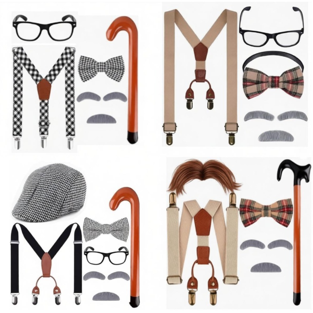 100 Day of School Costume Old  - Men'S Accessories In The 1920S review and price