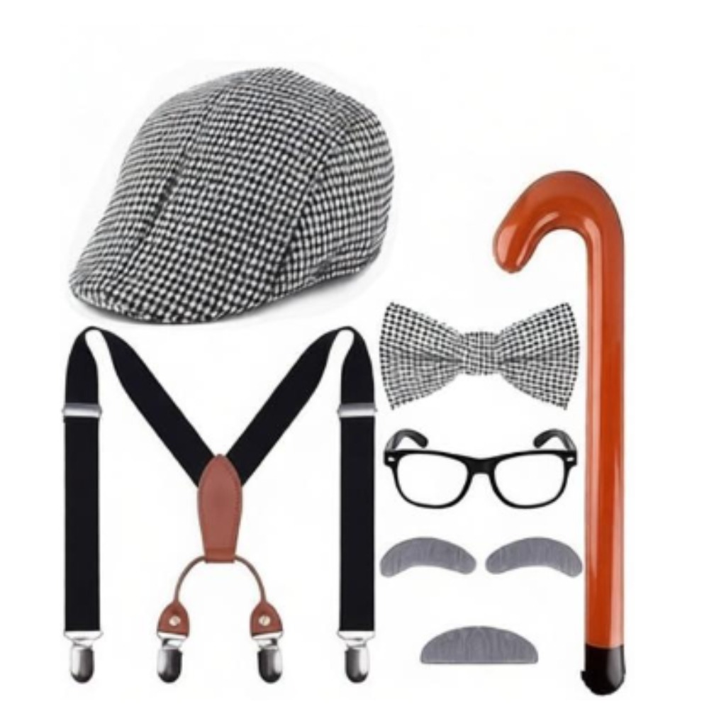100 Day of School Costume Old  - Men'S Accessories In The 1920S review and price